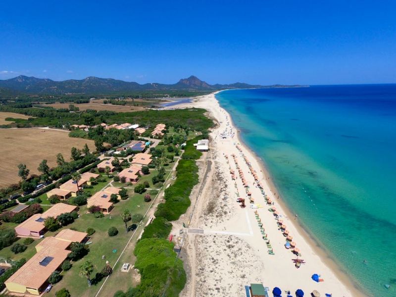 la spiaggia di costa rei