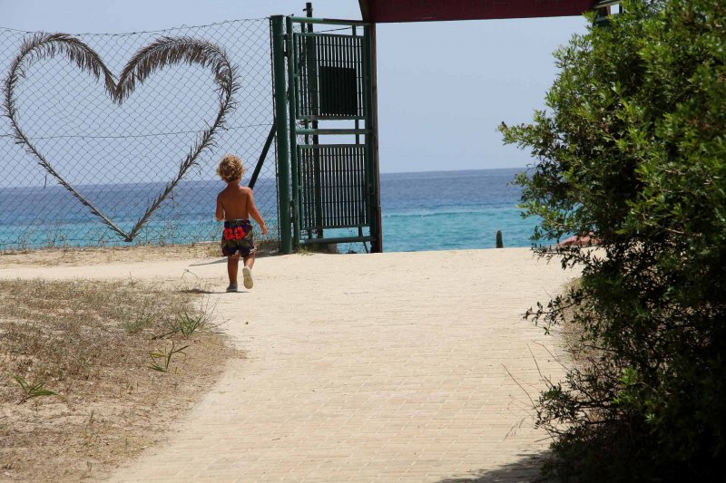 salita spiaggia mare